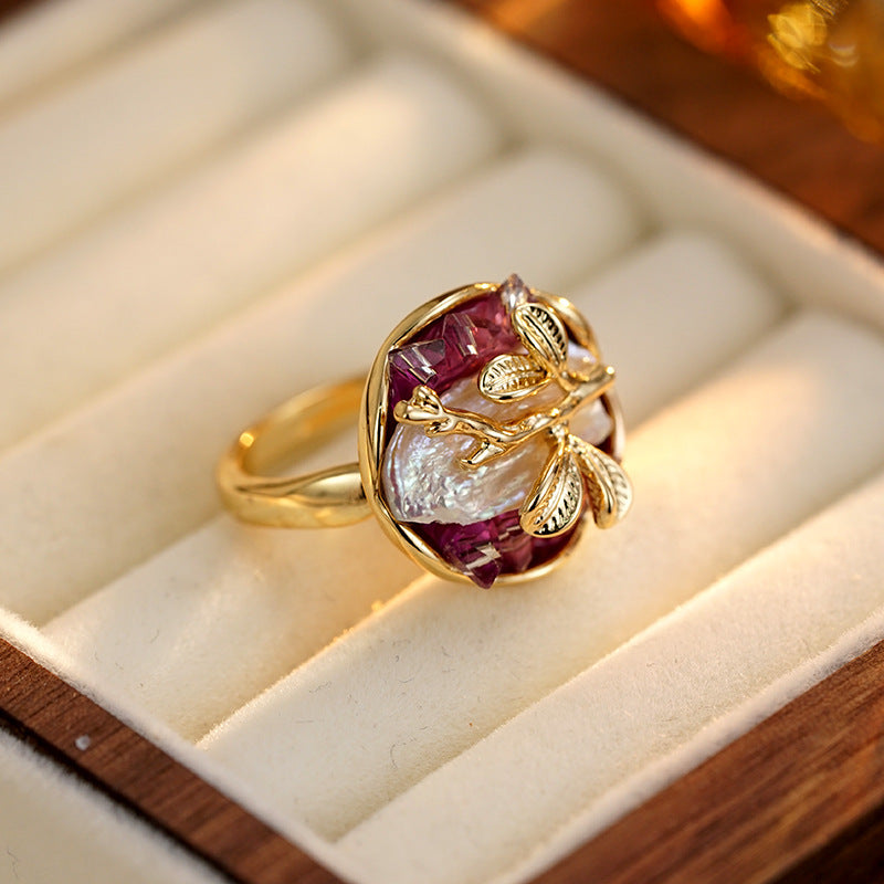 Wholesale Monet Garden Series Adjustable Ring