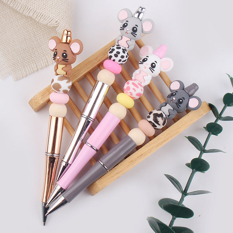 Wholesale  Beaded Pen Creative DIY Handmade Beaded Pen