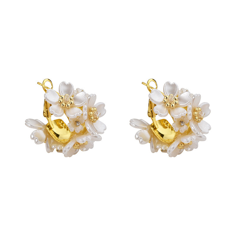 Wholesale Acrylic Flower Earrings