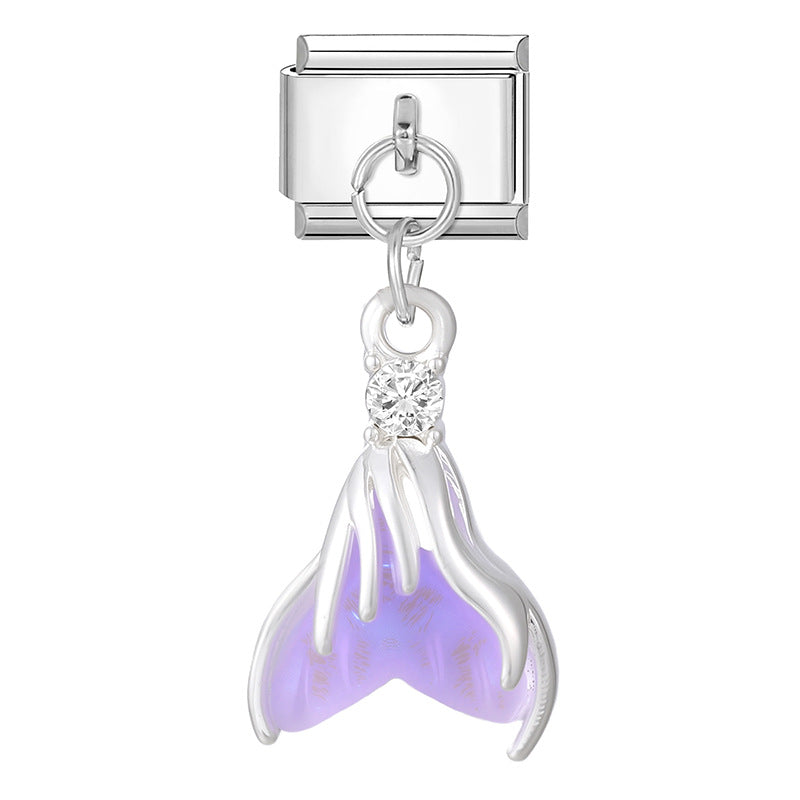 Wholesale 9mm Italian Charm Starter Bracelets DIY Pendant Style Stainless Steel Composable Bracelet