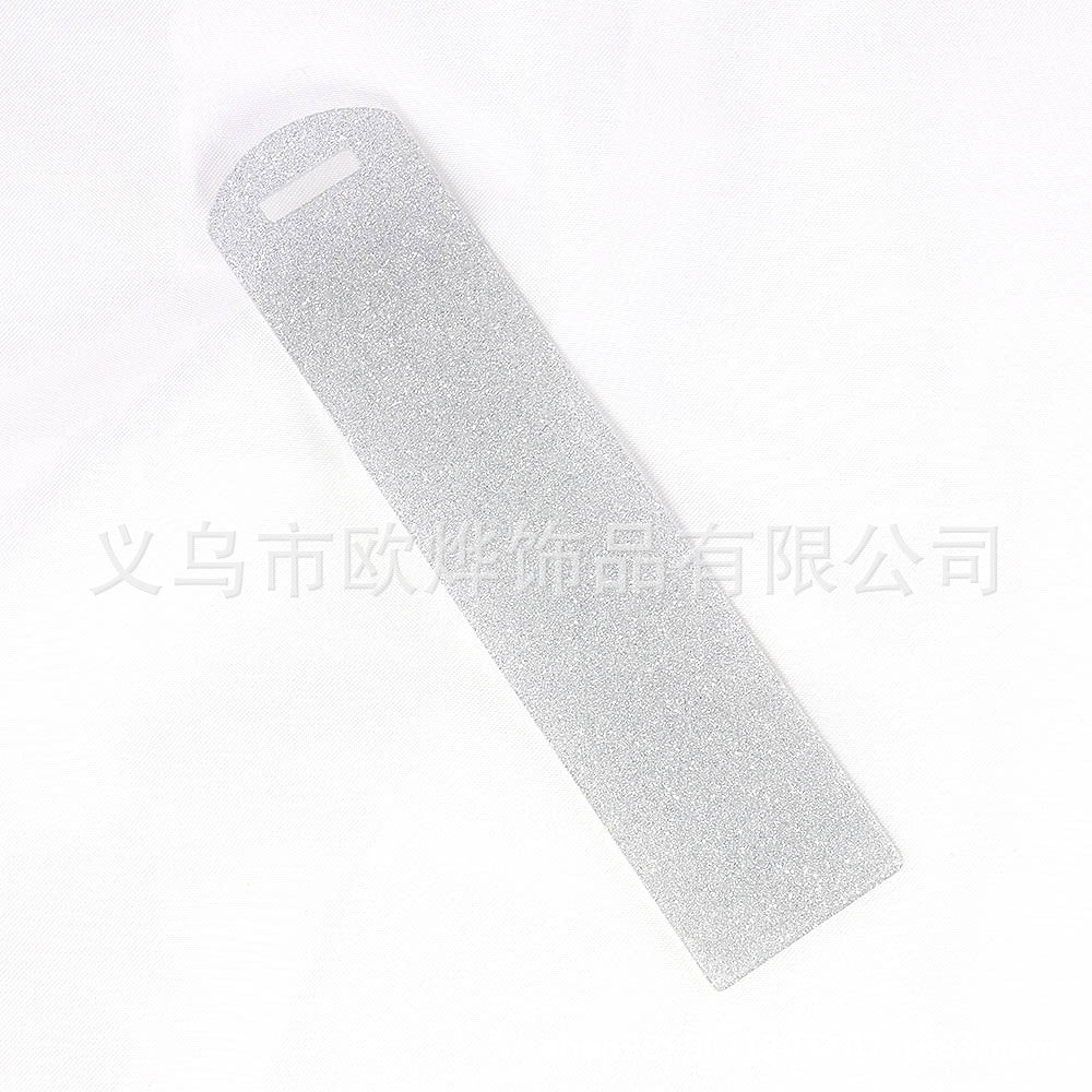 Wholesale 10PCS DIY Glitter Acrylic Bookmarks