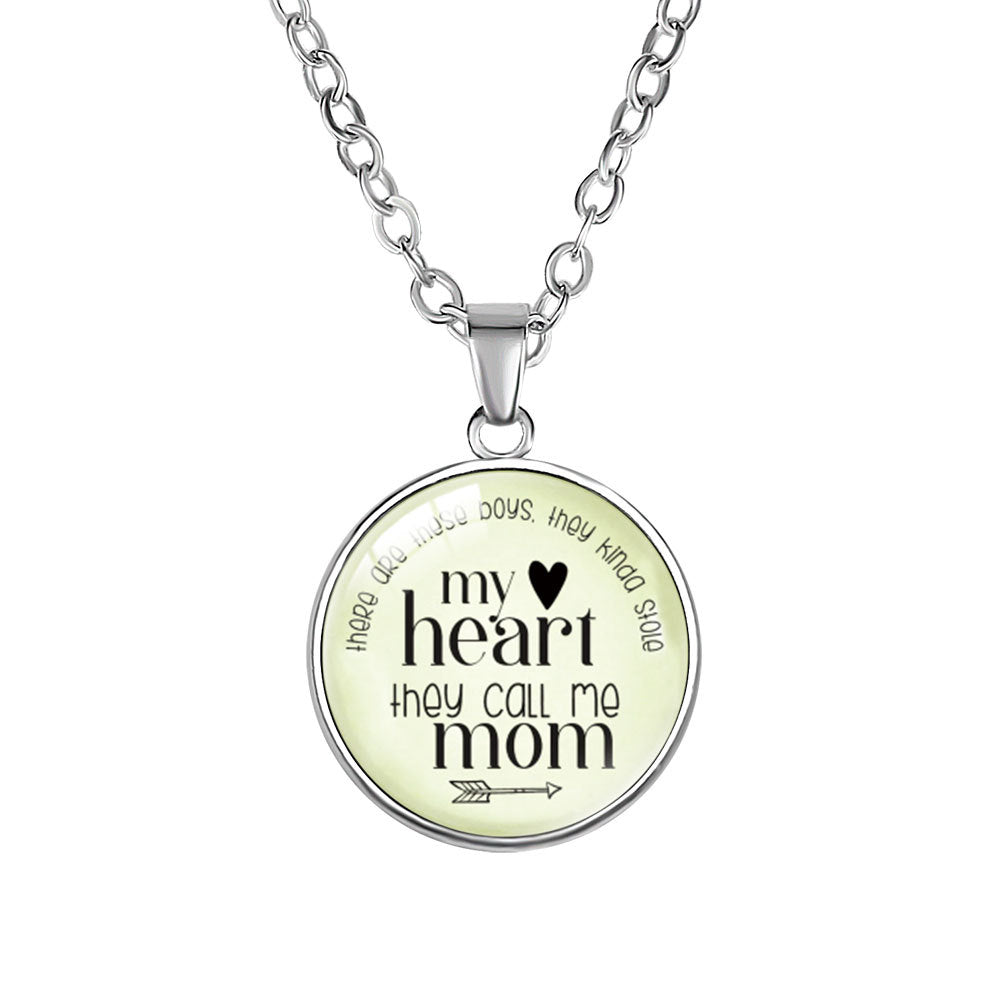 Wholesale  accessories MOM love MOM love pendant necklace