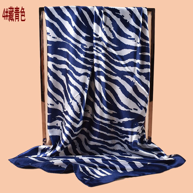 Wholesale Zebra Print Square Scarf