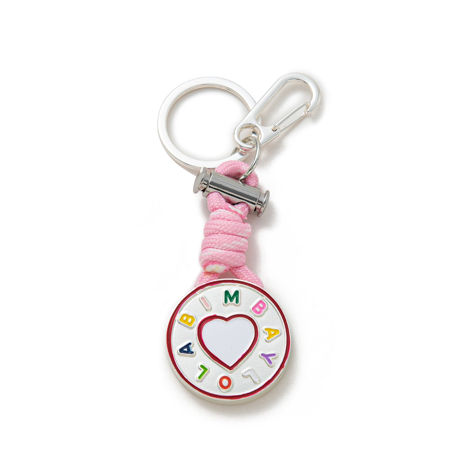 Wholesale Simple ins style letter love round keychain pendant bag accessories pendant