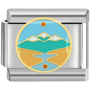 Wholesale Italian Charm Bracelet 9mm DIY  DOG HAPPY  Creative Stainless Steel Composable Bracelet