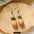 Wholesale Vintage Hand-made Plant Fruit Wood Earrings