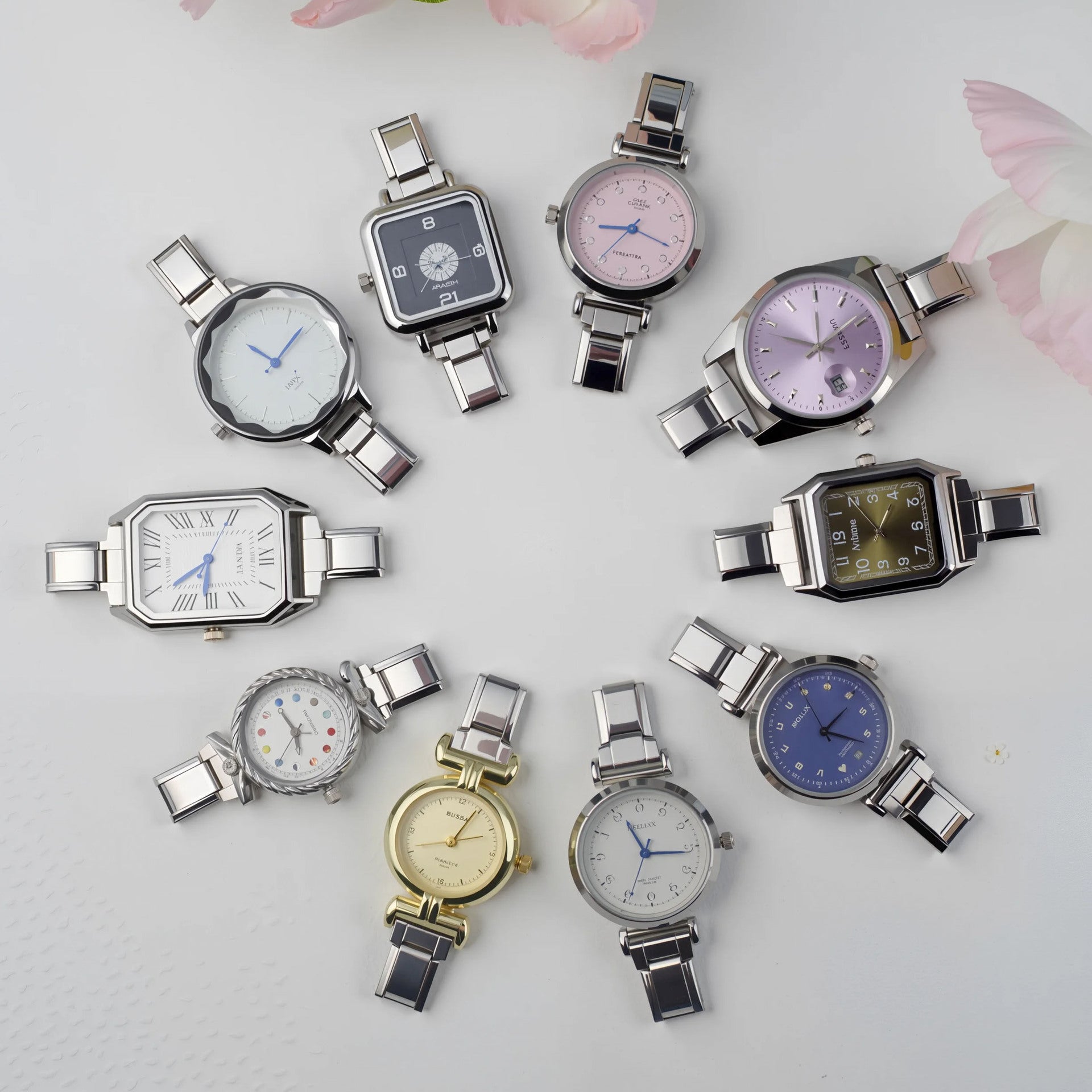 Wholesale Modular Bracelet Watch Ladies Quartz Watch