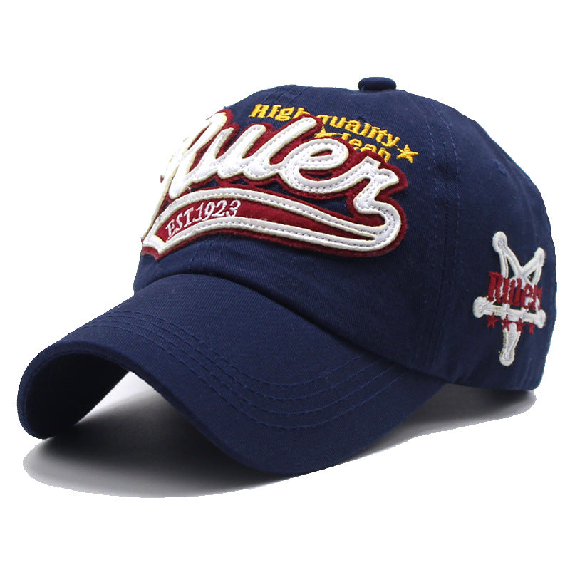 Wholesale  3D three-dimensional embroidery high-grade cotton letter embroidery Rules baseball hat