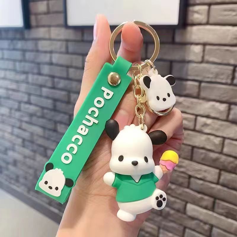 Wholesale Cartoon Cute Silicone Keychains ACCVIP-KC-Qichu007