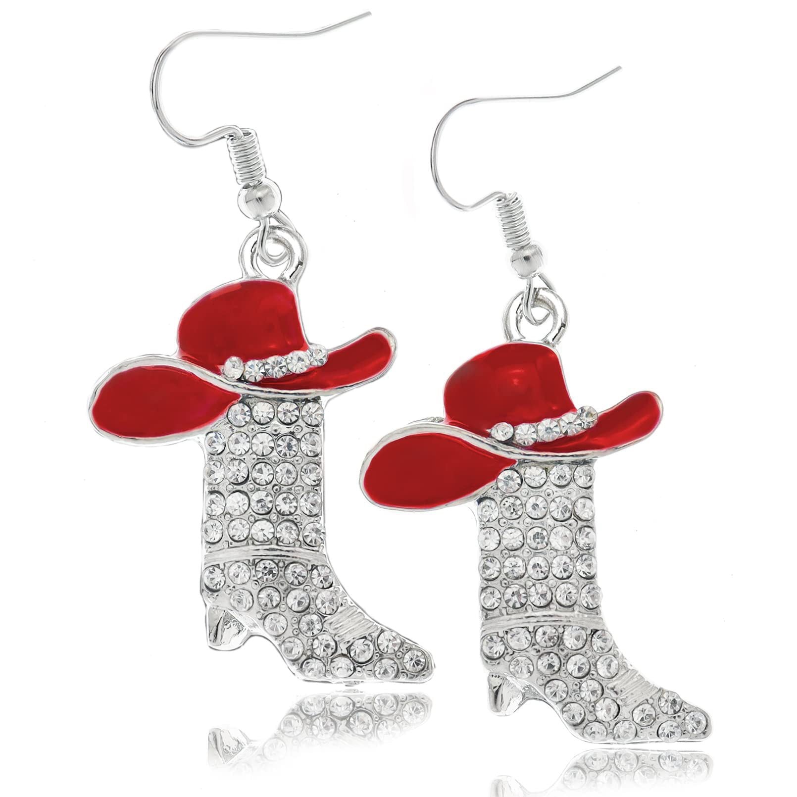 Wholesale Diamond Boot Earrings
