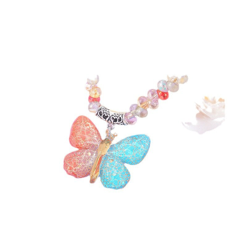 Wholesale Butterfly Necklace Collar Pendant Necklaces