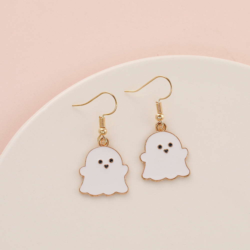 Wholesale  Halloween  earrings  popular Devil pumpkin bat festival earrings