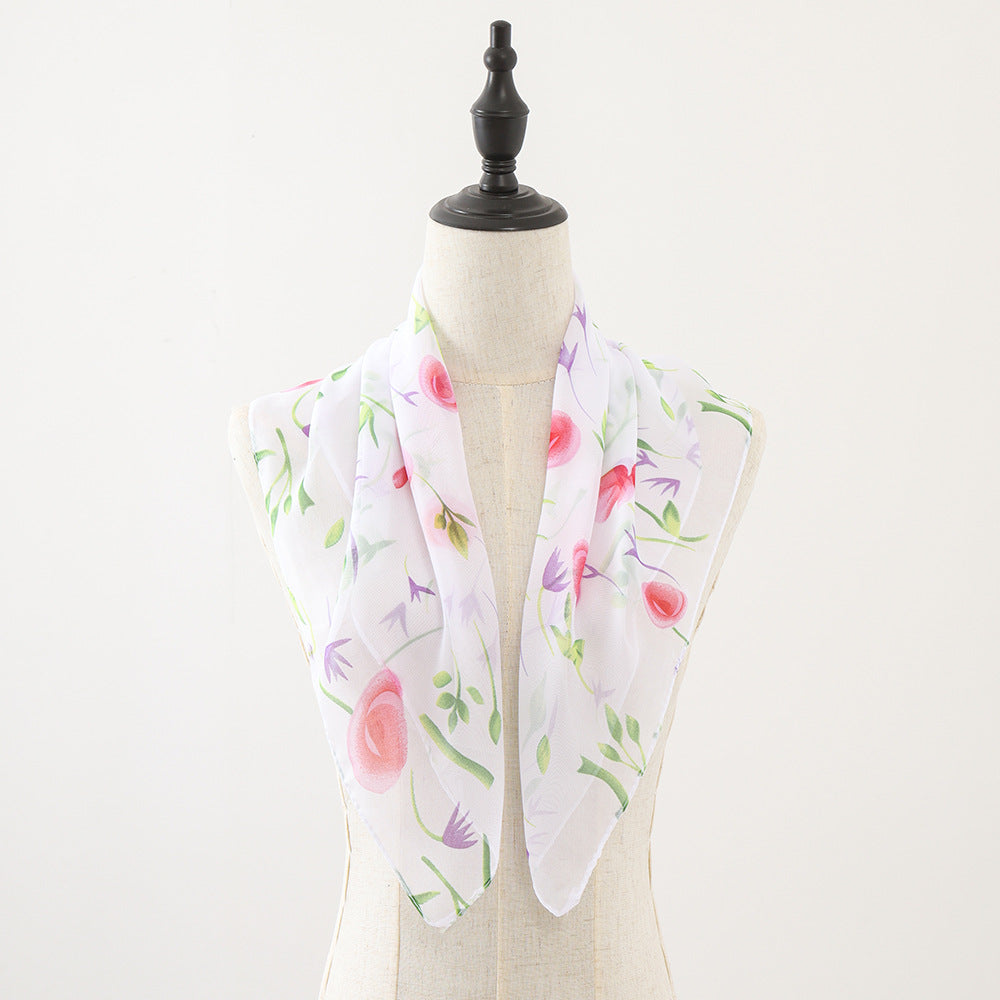 Wholesale Leopard print large square scarf