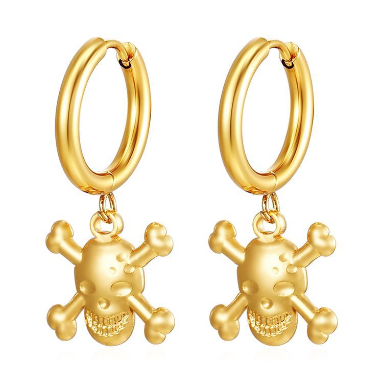 Wholesale 18K Gold Plated Stainless Steel Earrings ACC-ES-MuShan015