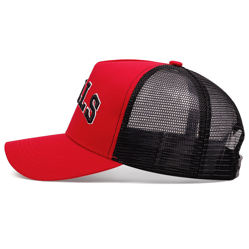 Wholesale Letter Embroidered Mesh Baseball Cap