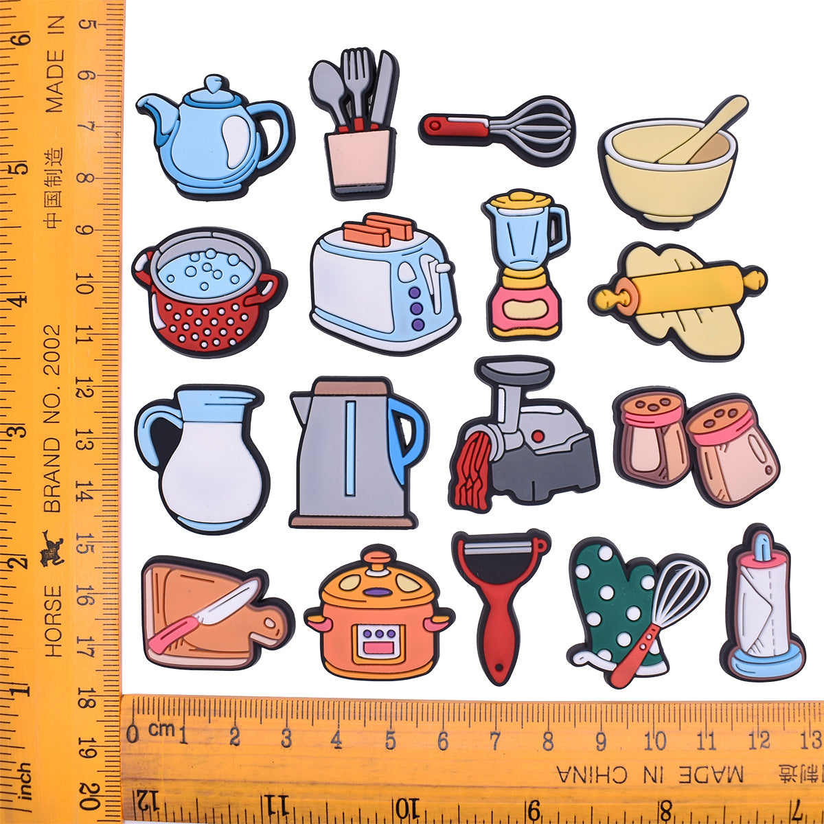 Wholesale Random 100pcs Kitchenware Series Shoes Accessories Shoes Charms ACC-SC-RYY049