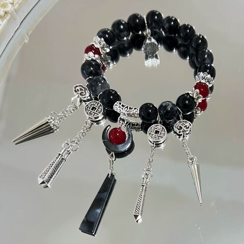 Wholesale Handmade Glass Beaded Bracelet Trendy Unisex Jewelry Accessory Gift