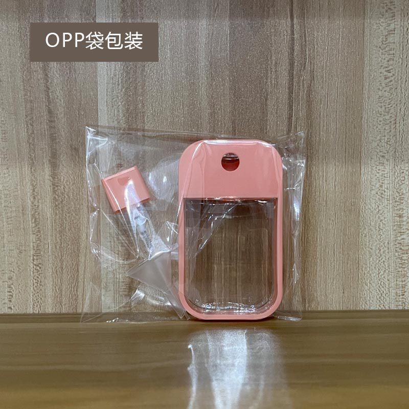 Wholesale Transparent 45ml Card Spray Bottle Keychains