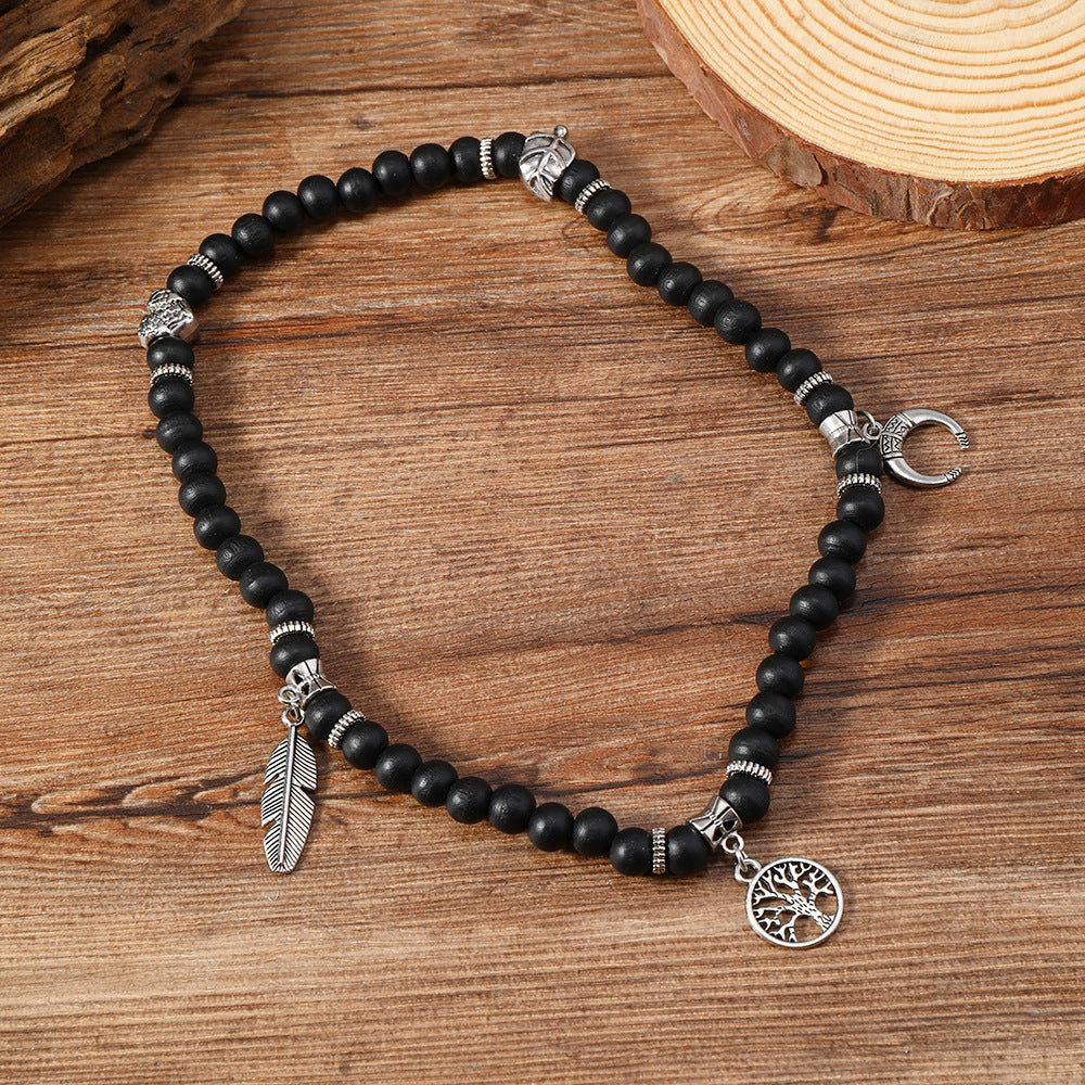 Wholesale Double Beaded Peace Tree Bracelet