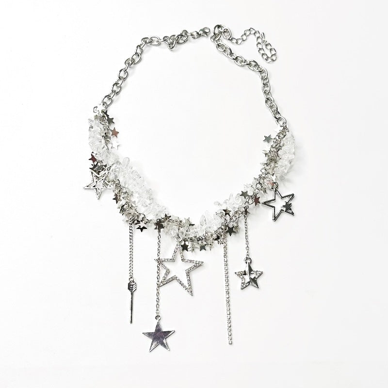 Wholesale Tassel Choker Necklace  Clavicle Chain