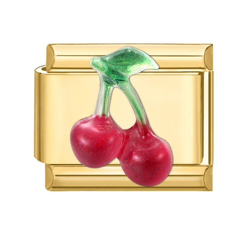 Wholesale Italian Charm Bracelet 9mm DIY Splicing Cute Creative Stainless Steel Composable Bracelet