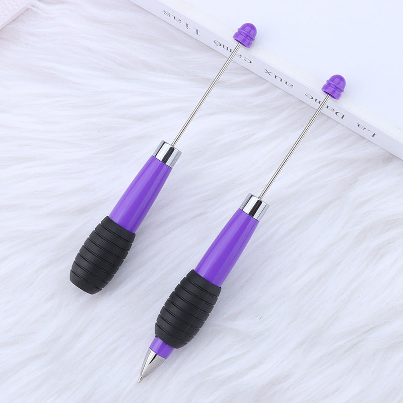 Wholesale 5pcs Beadable Pens Rotating Telescopic Beaded Pen DIY Pen Office Supplies ACC-PN-JinBN011
