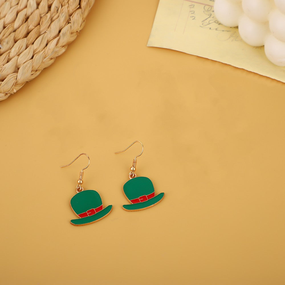 Wholesale St. Patrick's Day Irish Alloy Earrings