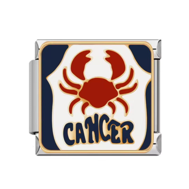 Wholesale Italian Charm Bracelet 9mm DIY Splicing Valentine's Day Series Stainless Steel Composable Bracelet