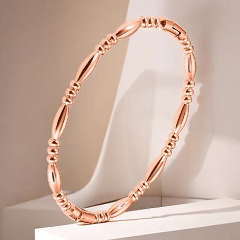 Wholesale Starry Sky Diamond Titanium Steel Bracelet ACC-BT-Ruih005