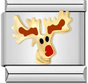 Wholesale Italian Charm Bracelet 9mm DIY Splicing Removable Christmas Party Stainless Steel Composable Bracelet