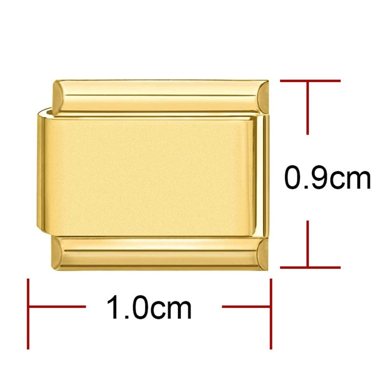 Wholesale Italian Charm Bracelet 9mm DIY Splicing Cute Creative Stainless Steel Composable Bracelet