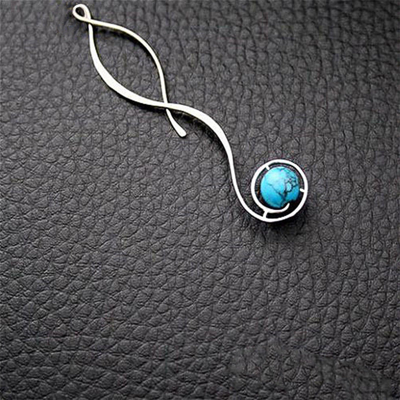 Wholesale  Pine stone long earrings