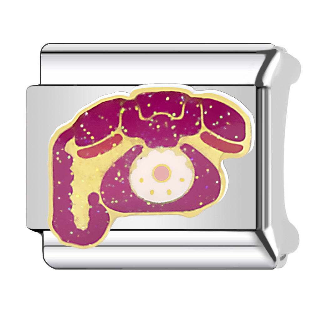 Wholesale Italian Charm Bracelet 9mm DIY  Spliced Strap  Creative Stainless Steel Composable Bracelet