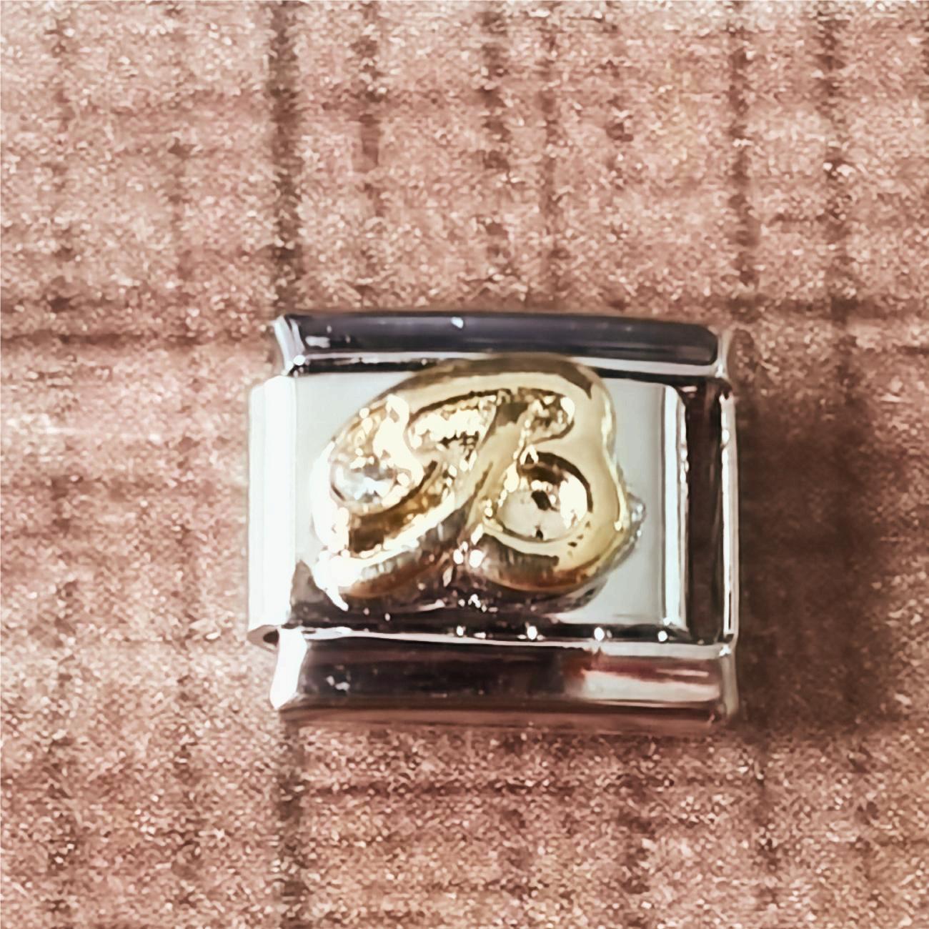 Wholesale Italian Charm Bracelet 9mm DIY Splicing Removable Stainless Steel Letter Composable Bracelet ACC-BT-XY067