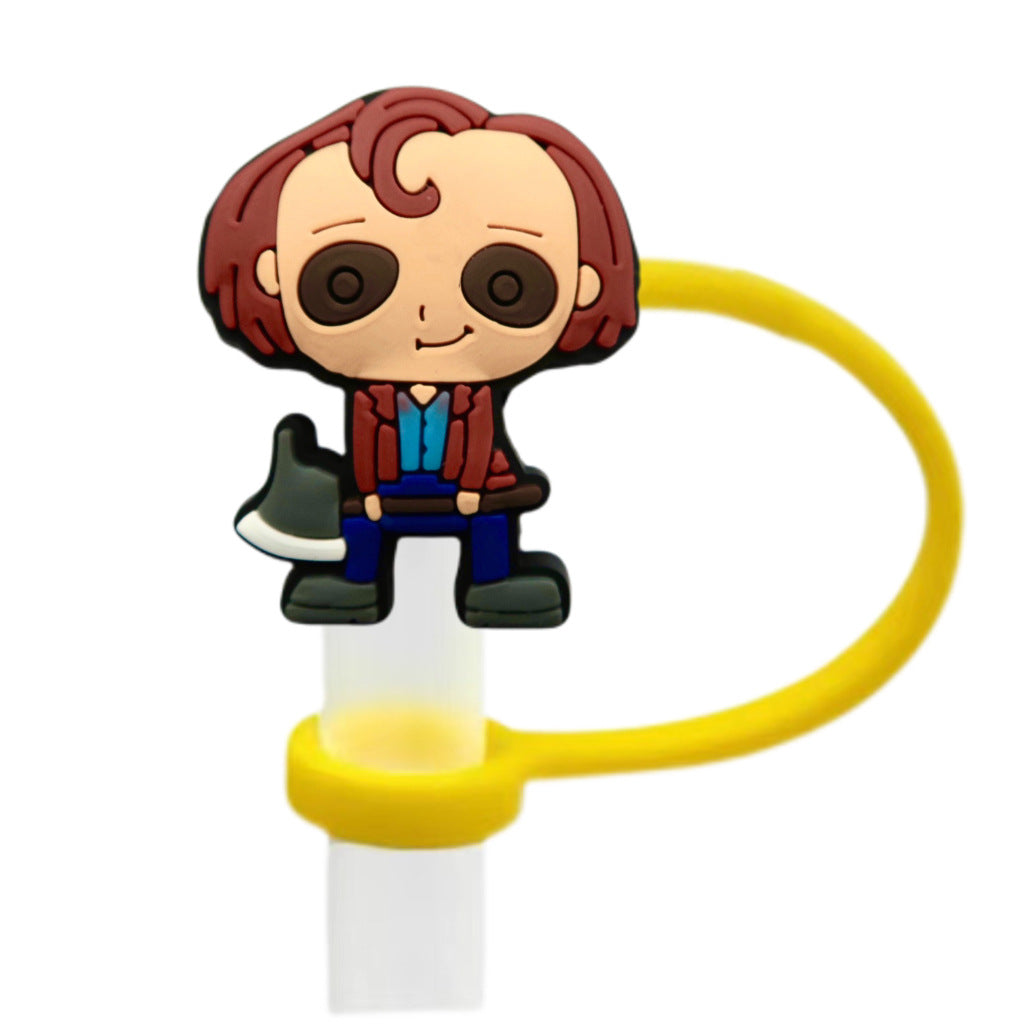 Wholesale 10pcs  Silicone  Straw Cover Straw Tube Cap