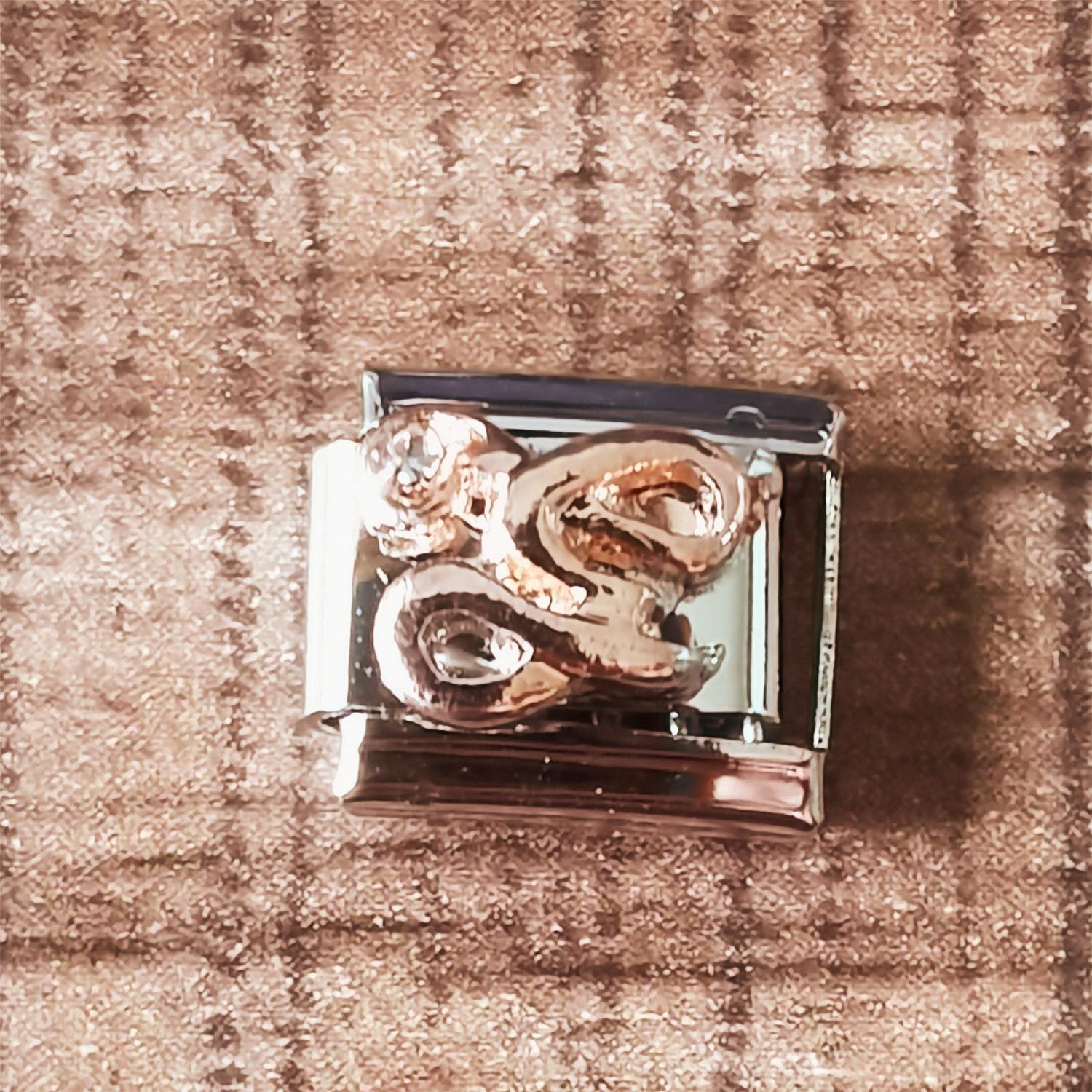 Wholesale Italian Charm Bracelet 9mm DIY Splicing Removable Stainless Steel Letter Composable Bracelet ACC-BT-XY067