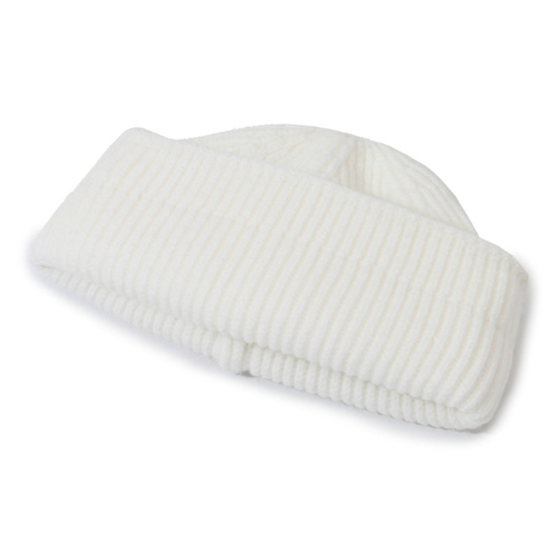 Wholesale Knitted hat wool hat warm earmuffs head all-match cold-proof windproof