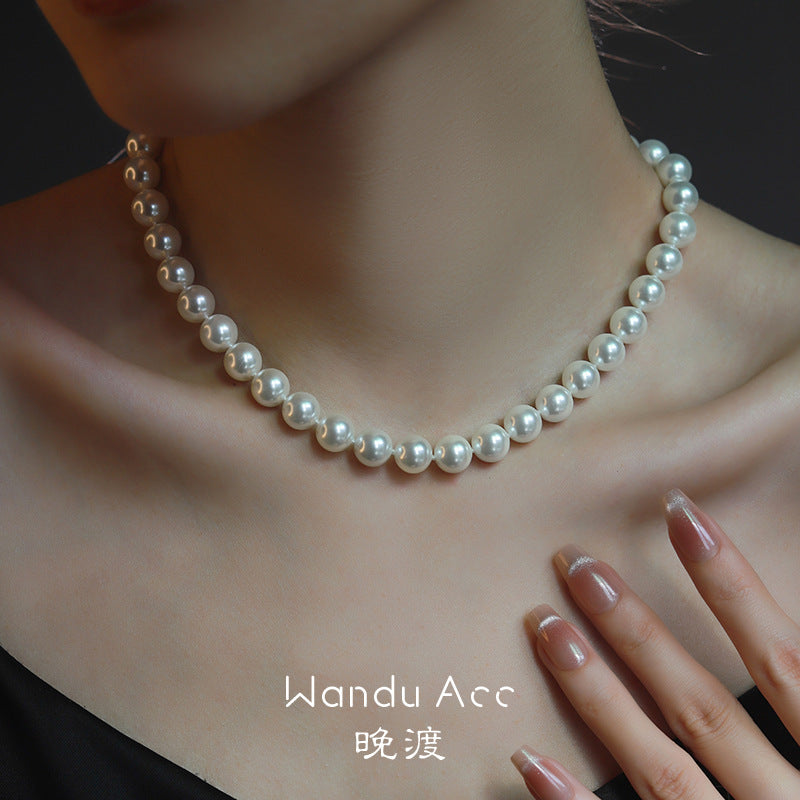 Wholesale Round Pearl Necklaces