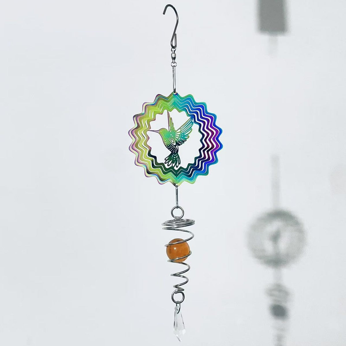 Wholesale 3PCS Metallic Rotating Wind Chime