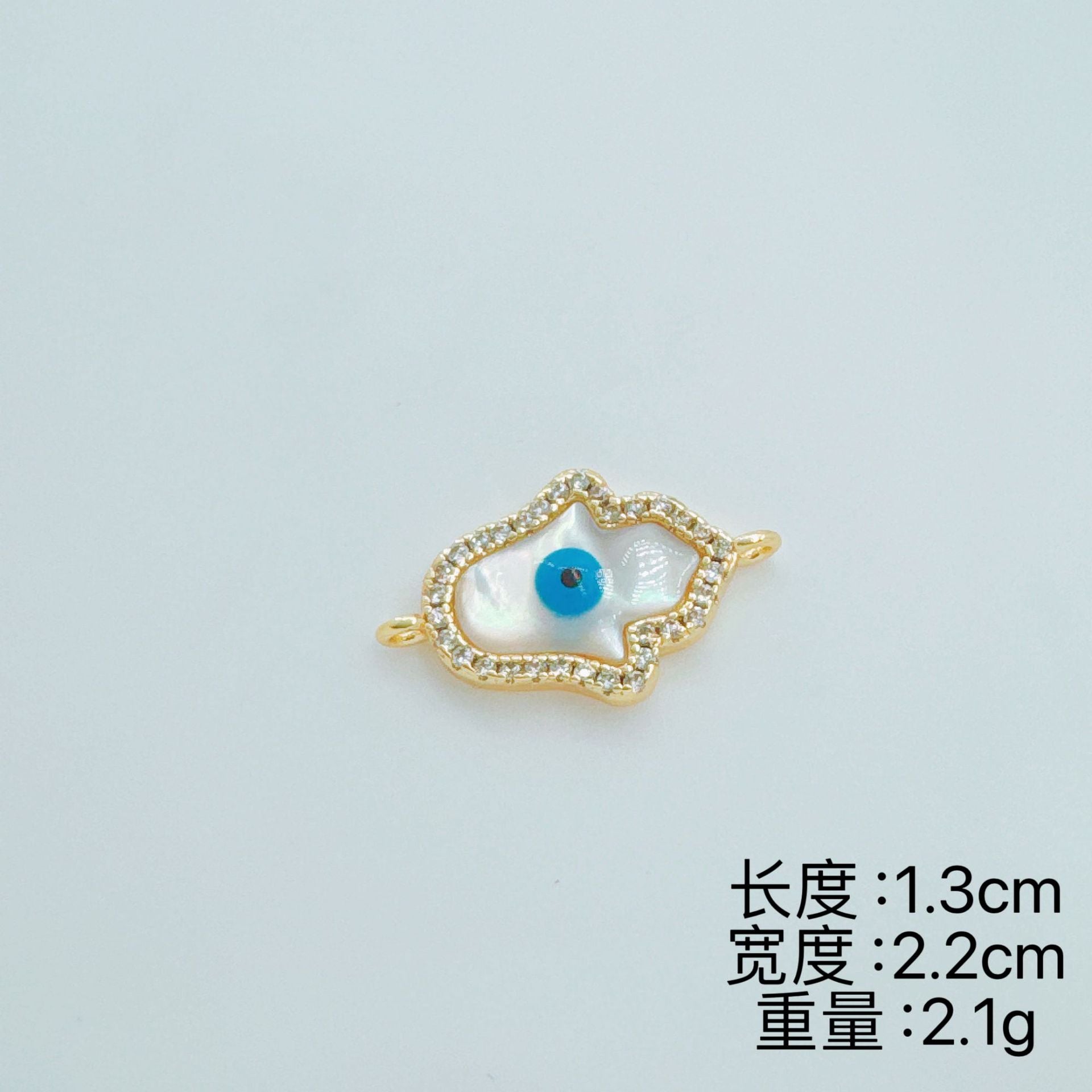 Wholesale Vintage Evil Eye Bracelet Gold Plated Copper Fashion Jewelry Gift for Women