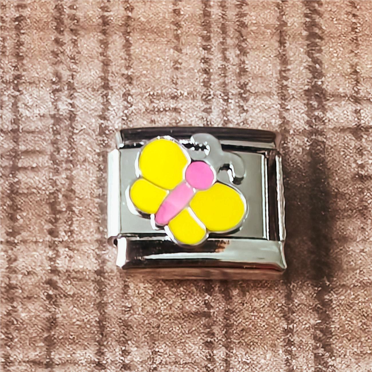 Wholesale 2pcs Italian Charm Bracelet 9mm DIY Spliced Removable Stainless Steel Pastoral Composable Bracelet ACC-BT-XY013