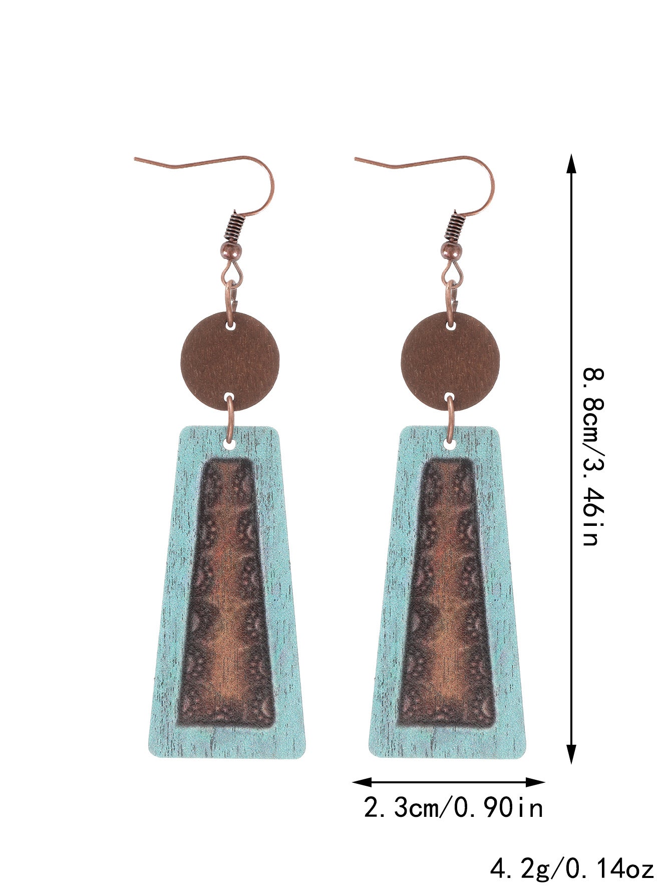 Wholesale  Western Style Wooden Earrings