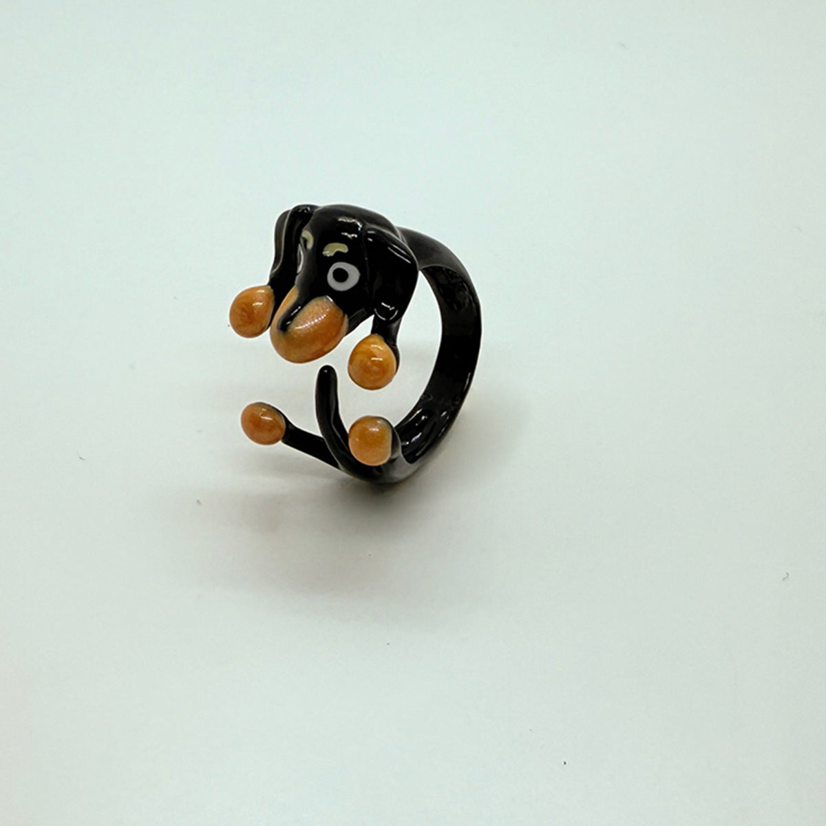 Wholesale Color Cute Ugly Cute Cartoon Puppy Ring