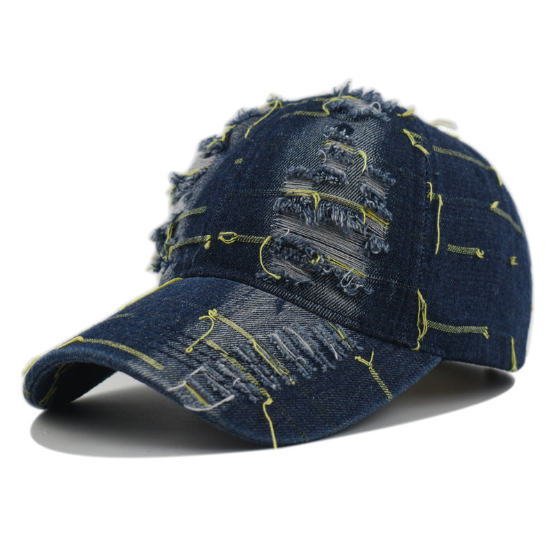 Wholesale  Raked Baseball Cap  All-match Personalized Cap