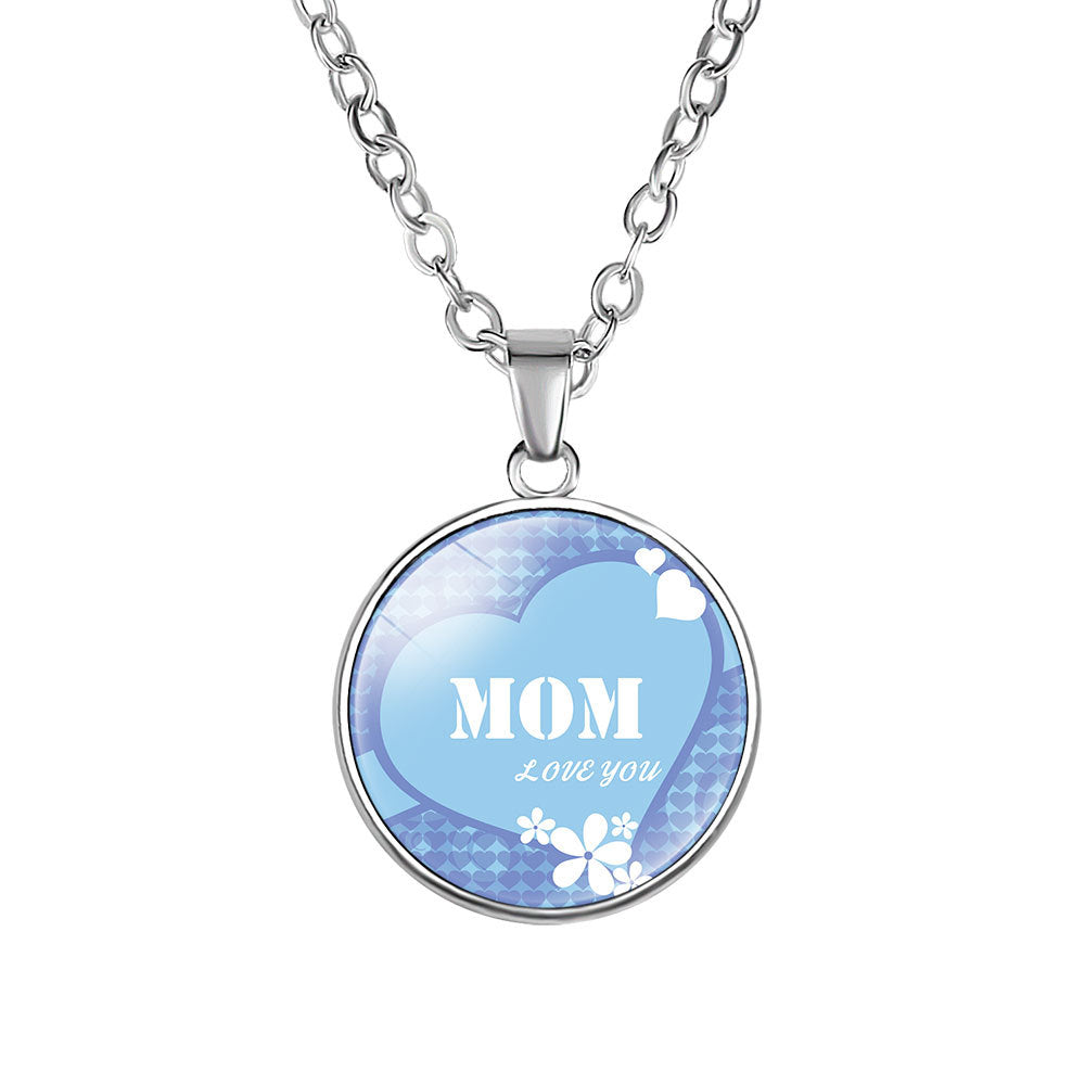 Wholesale  accessories MOM love MOM love pendant necklace