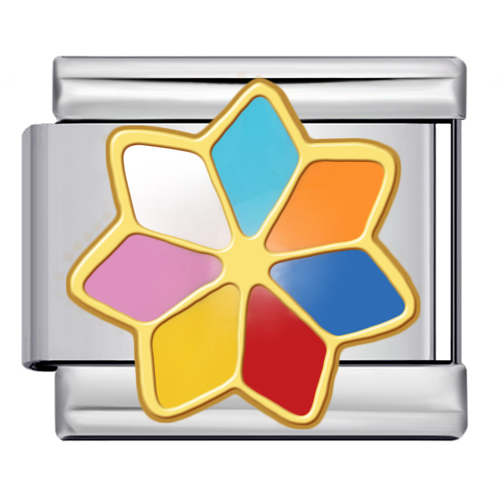 Wholesale  Italian Charm Bracelet 9mm DIY  gold-plated Creative Stainless Steel Composable Bracelet