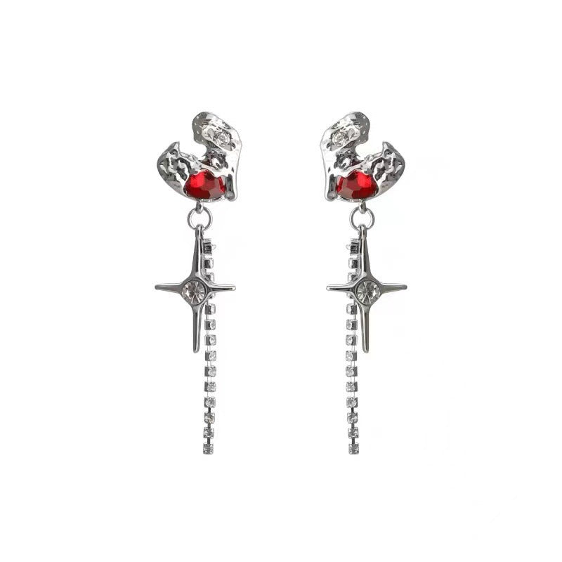 Wholesale   Love Star Tassel Earrings