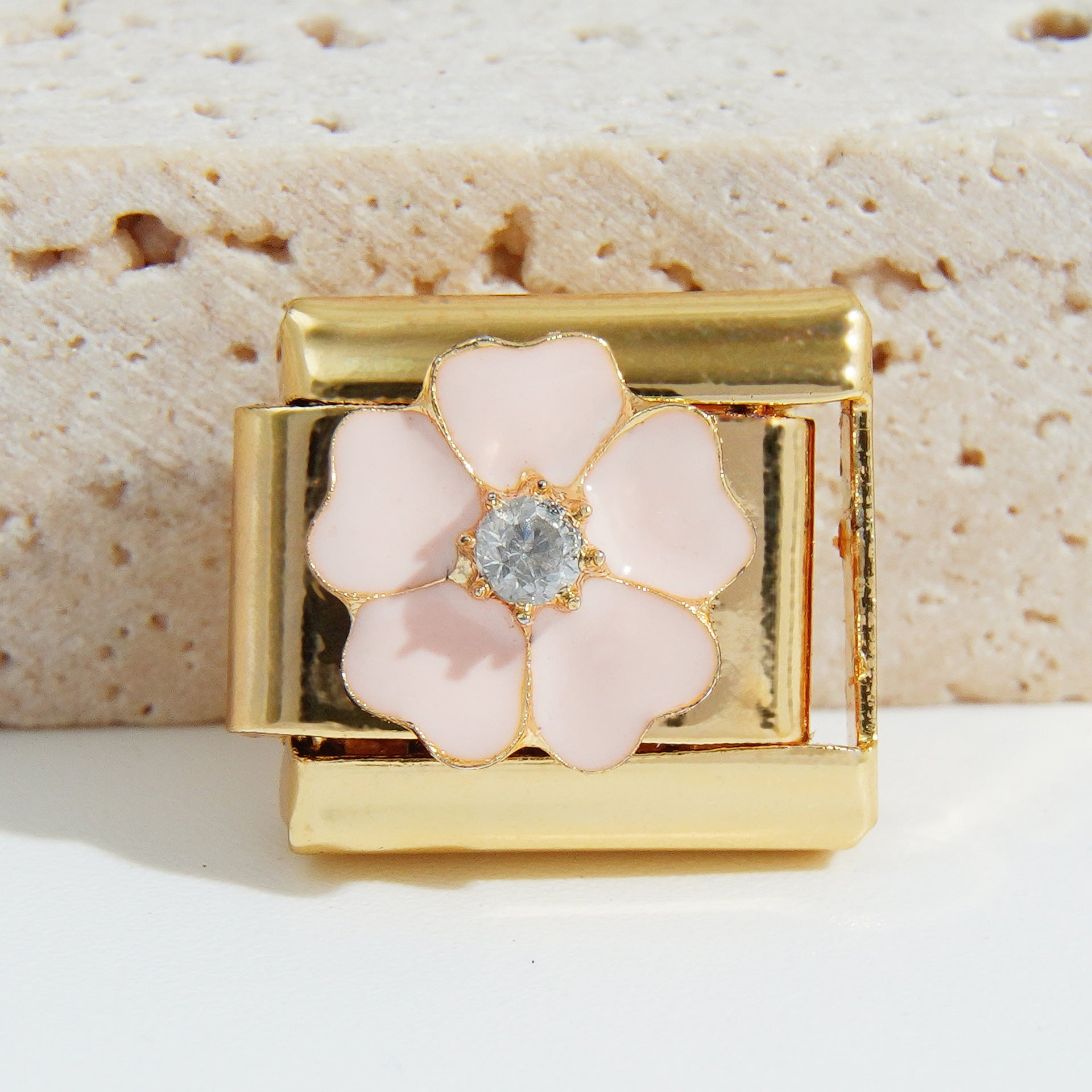 Wholesale Italian charm bracelet DIY splicing stainless steel composable bracelet