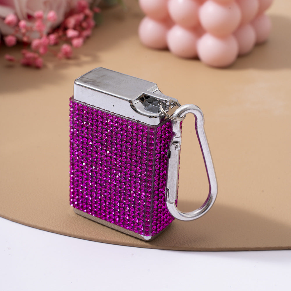 Wholesale Rhinestone Ashtray Outdoor Carry Keychains ACC-KC-ZhiYa039