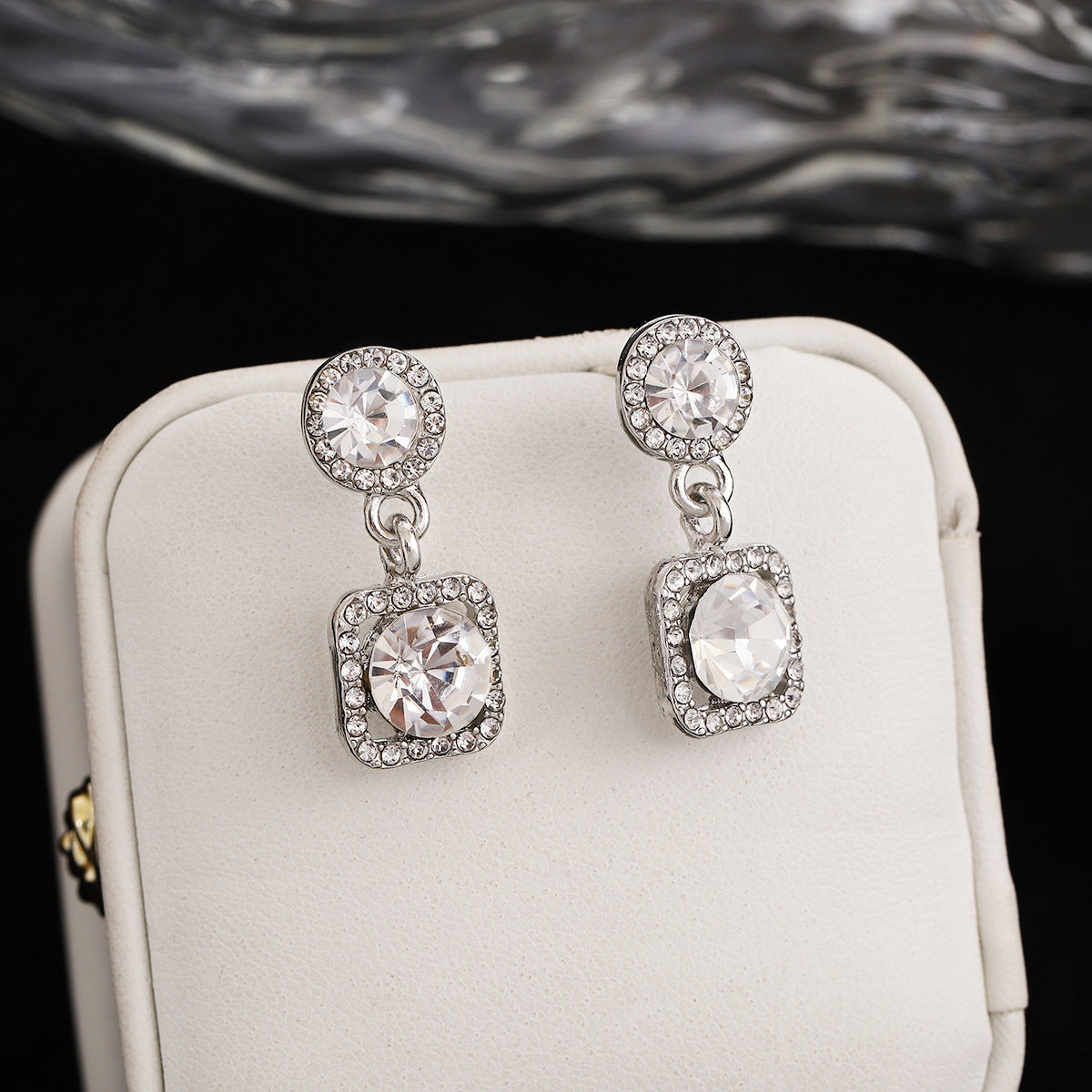 Wholesale Light Luxury Exquisite Diamond Earrings ACC-ES-MDD027